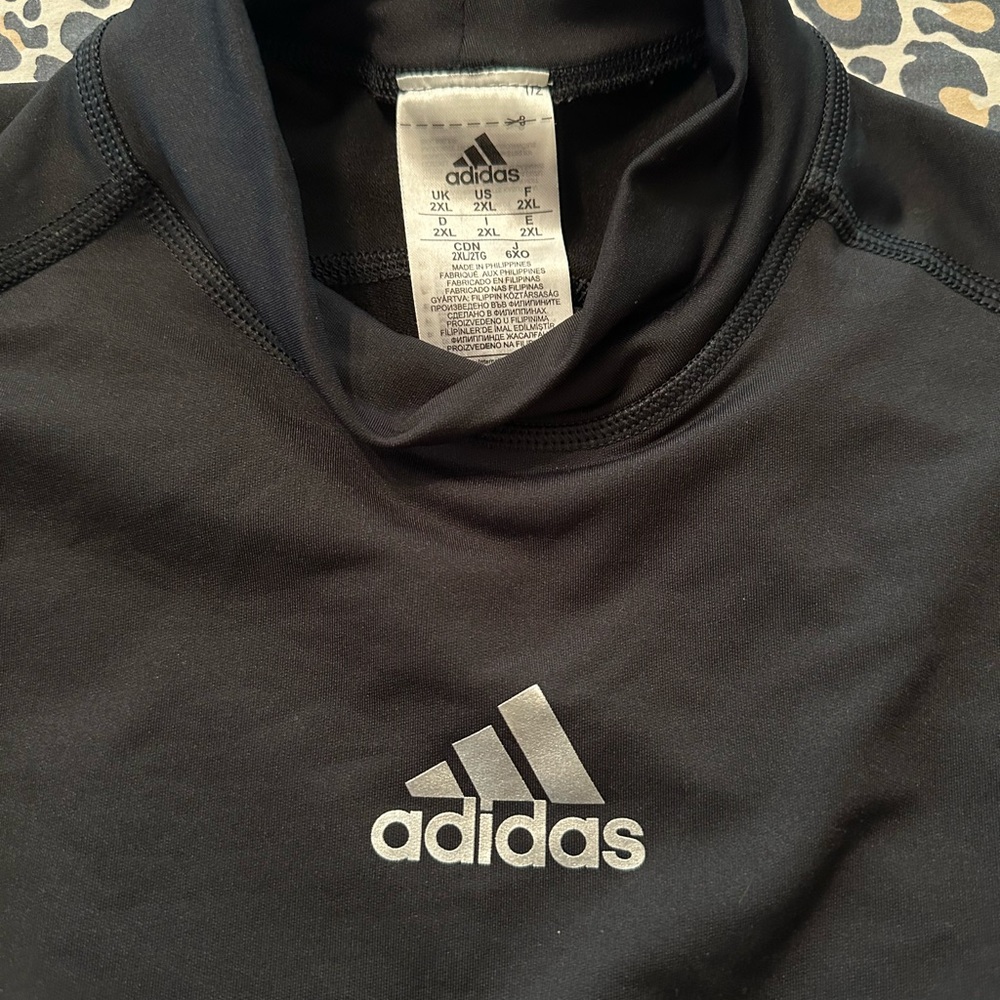 Adidas Black Performance Long Sleeve Shirt